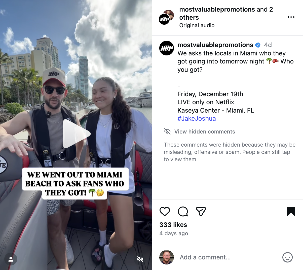 Most Valuable Promotions - Instagram Post 1